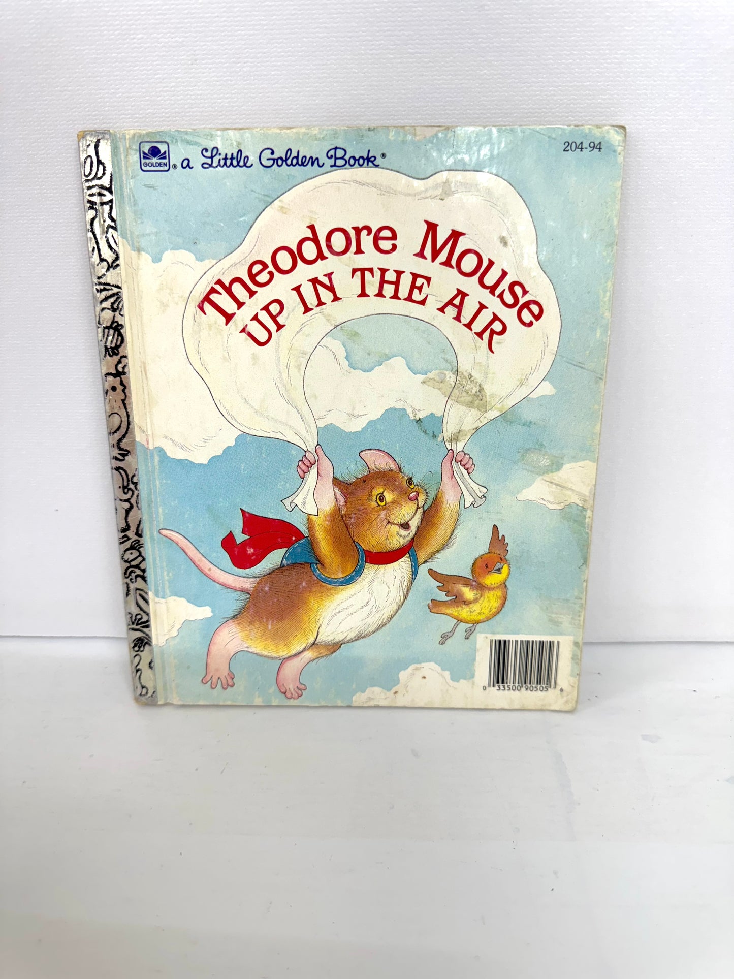 Little Golden Book — Theodore Mouse Up in the Air - Vintage Charm for Reading, Collecting & Crafting