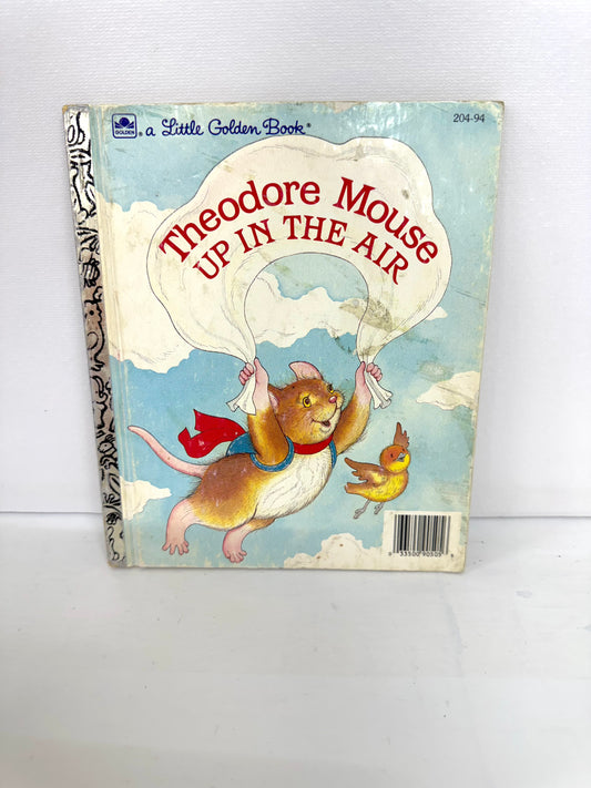 Little Golden Book — Theodore Mouse Up in the Air - Vintage Charm for Reading, Collecting & Crafting