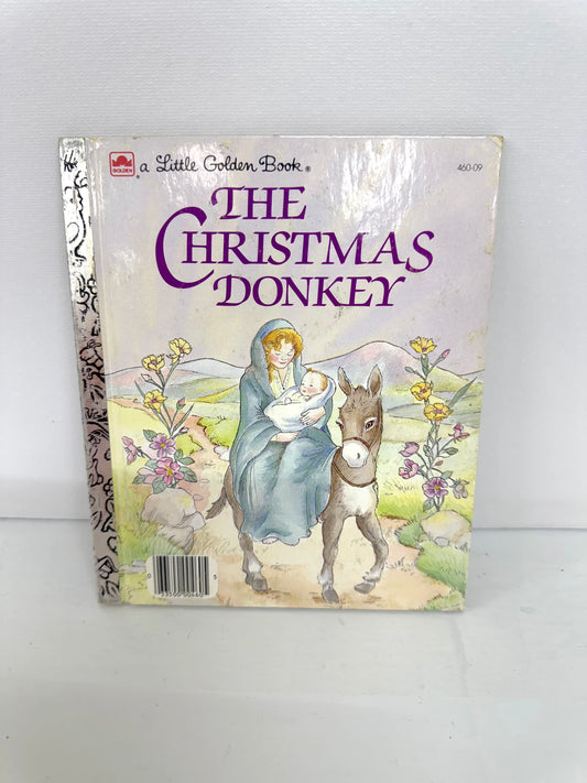 Little Golden Book — The Christmas Donkey - Vintage Charm for Reading, Collecting & Crafting