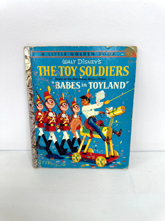 Little Golden Book — Walt Disneys The Toy Soldiers - Vintage Charm for Reading, Collecting & Crafting
