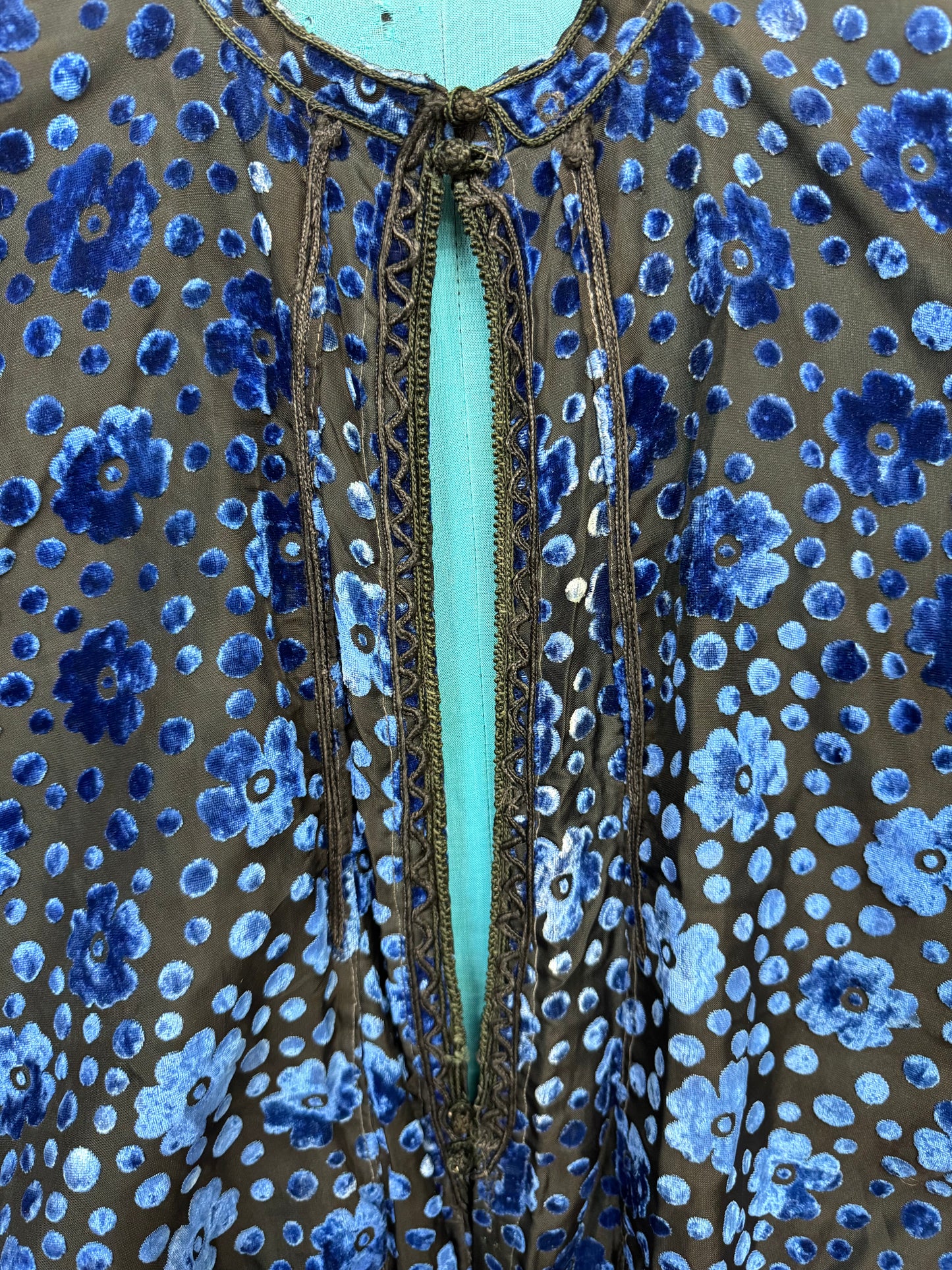 Vintage Handmade Coat — Fits Small to Medium — Mended & Full of Character