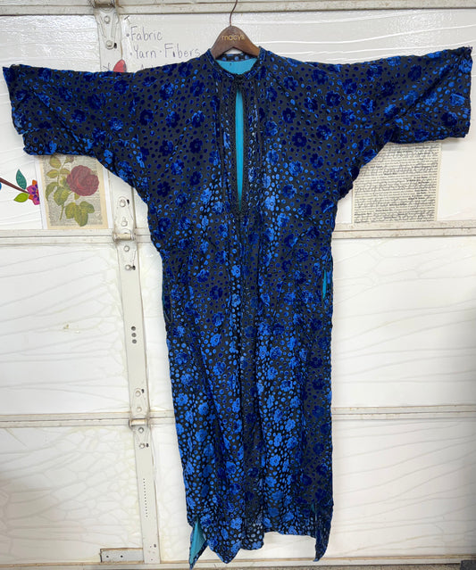 Vintage Handmade Coat — Fits Small to Medium — Mended & Full of Character