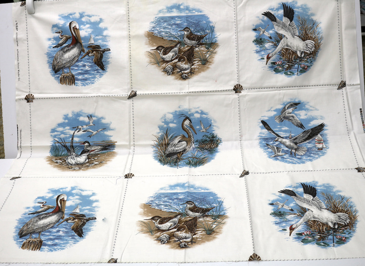 Bird Sewing Panel