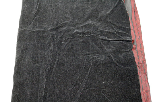 Super Soft Black Velvet Fabric 40" x 1.25 yds