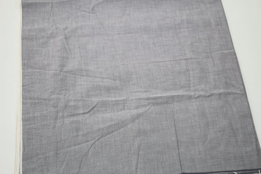 Gray Heather Shirting Cotton Fabric 36" x 2 yds