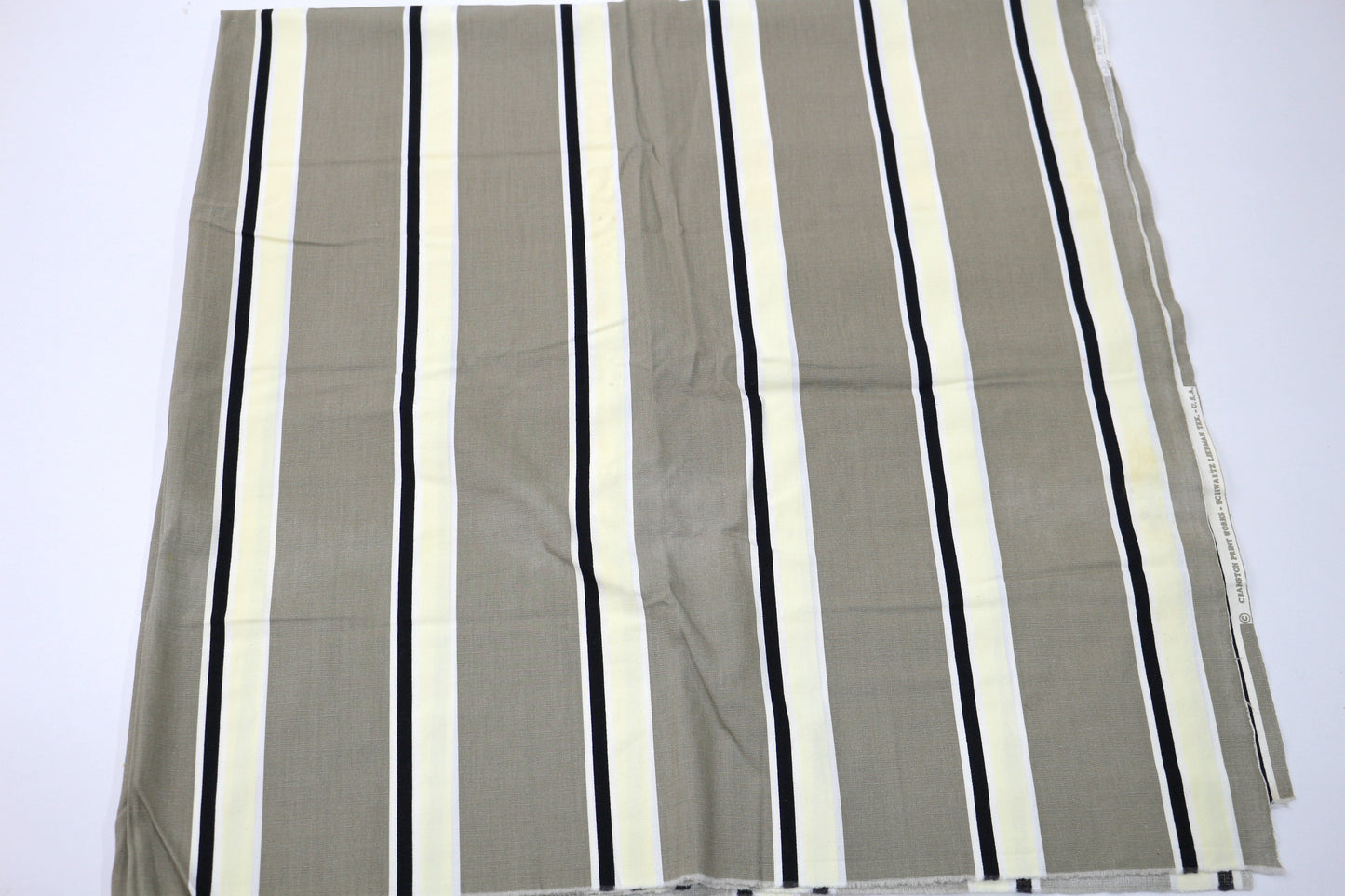 Follow the Lines Cotton Fabric - 45" x 1.25 yds