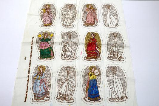 Angel Doll Panel - Some Colored in -