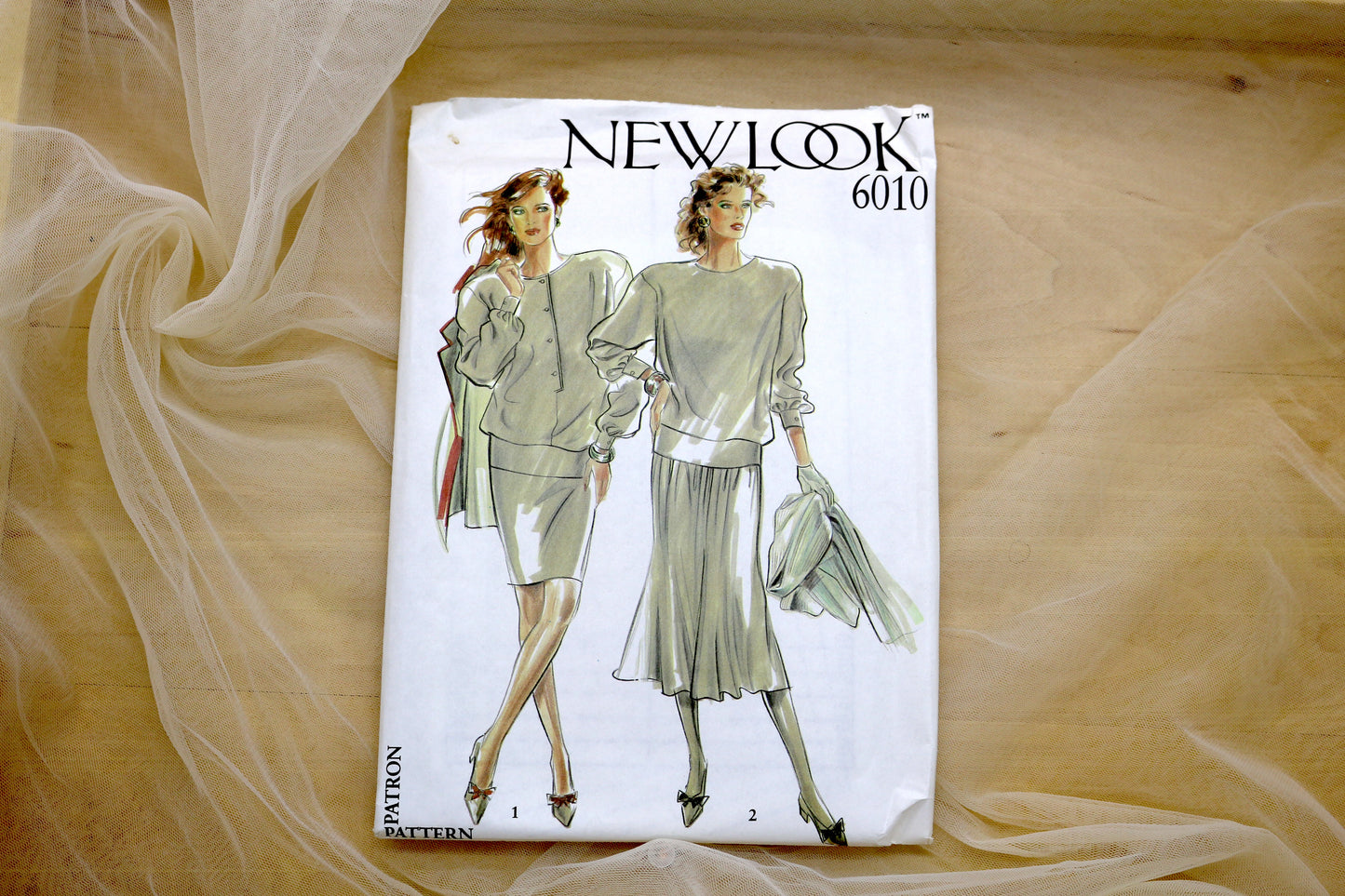 New Look 6010 Misses Top and Skirt Sewing Pattern size 8-18