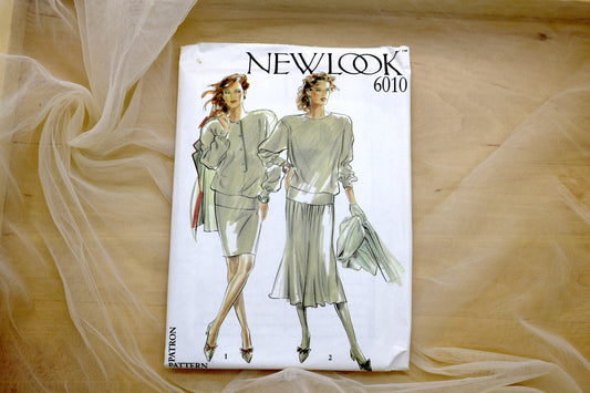 New Look 6010 Misses Top and Skirt Sewing Pattern size 8-18