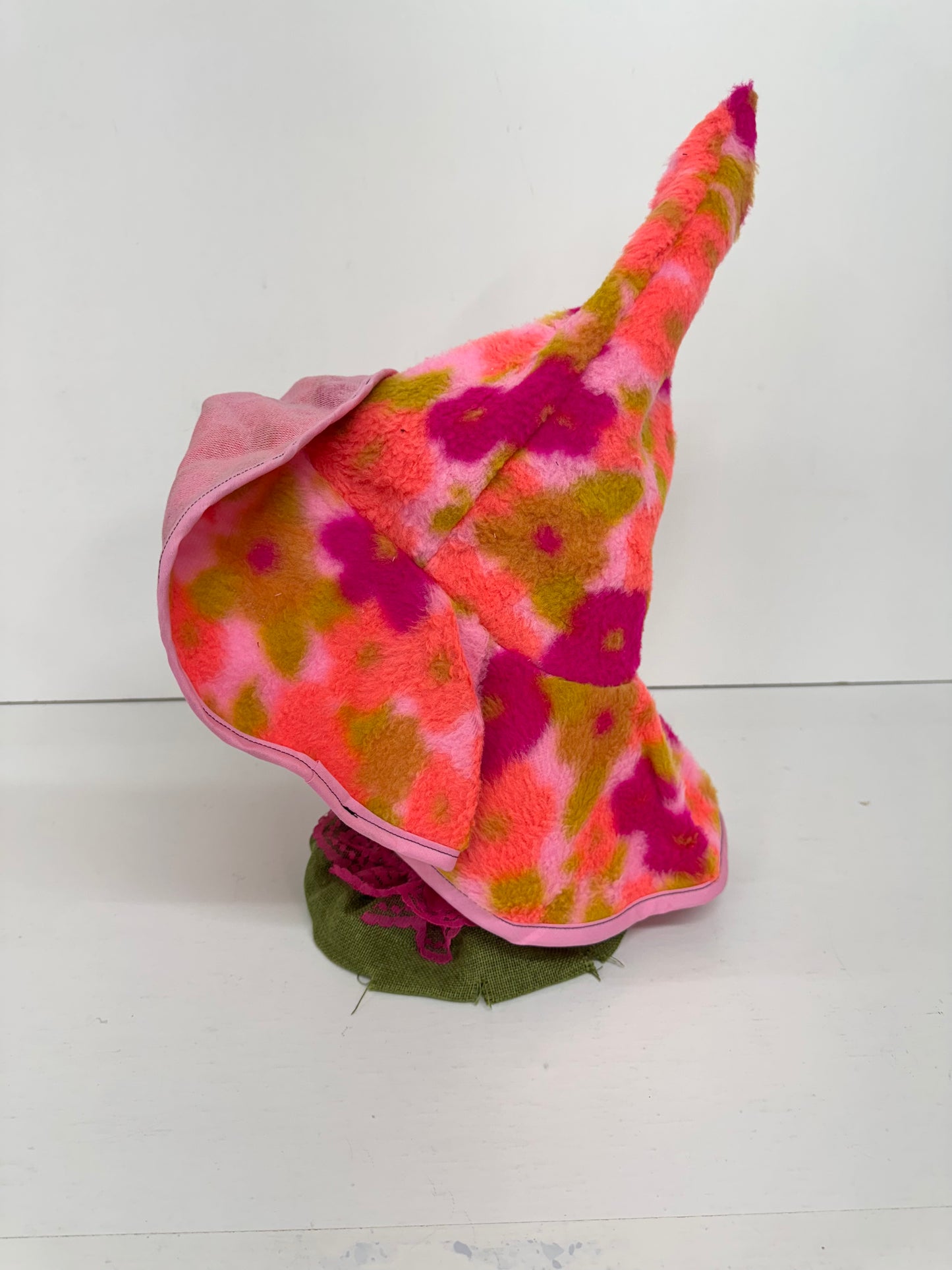 ✨ Handmade Floppy-Brim Witch Hat