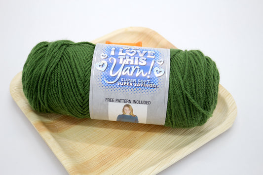 I love this Yarn - Dark Olive