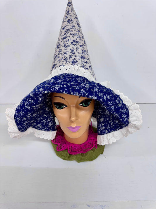 ✨ Handmade Floppy-Brim Witch Hat