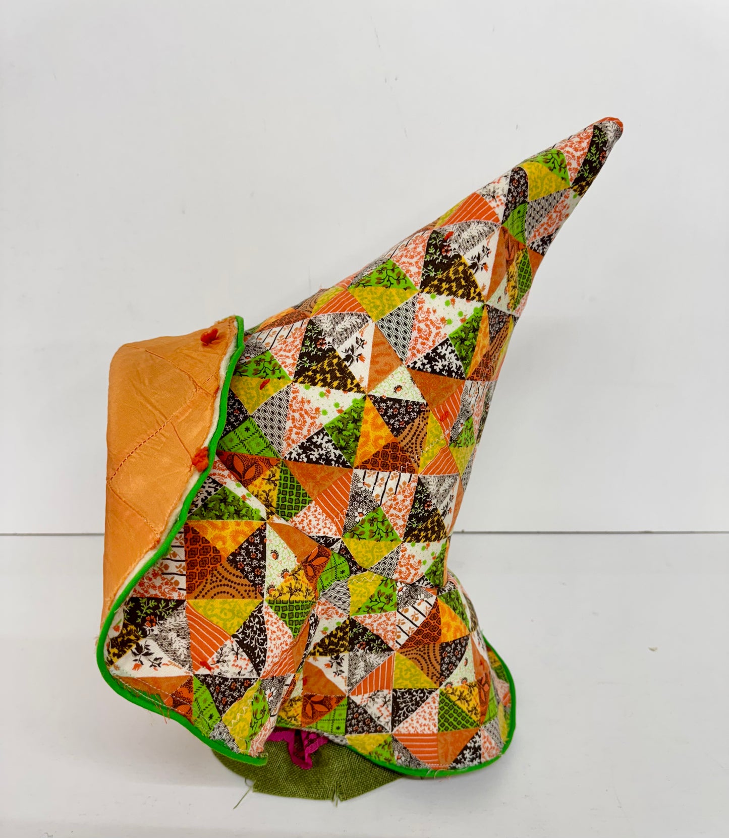 ✨ Handmade Floppy-Brim Witch Hat