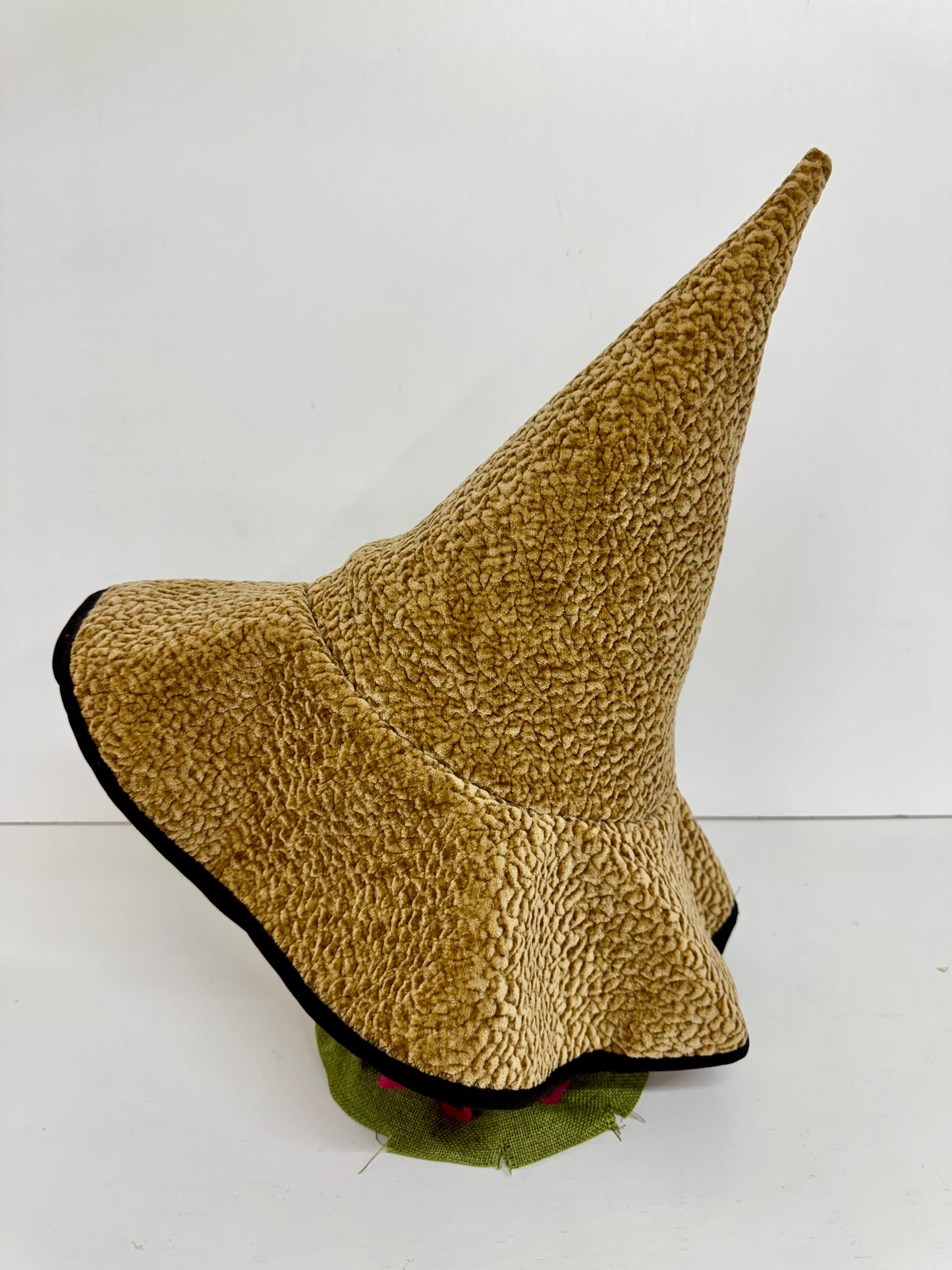 ✨ Handmade Floppy-Brim Witch Hat