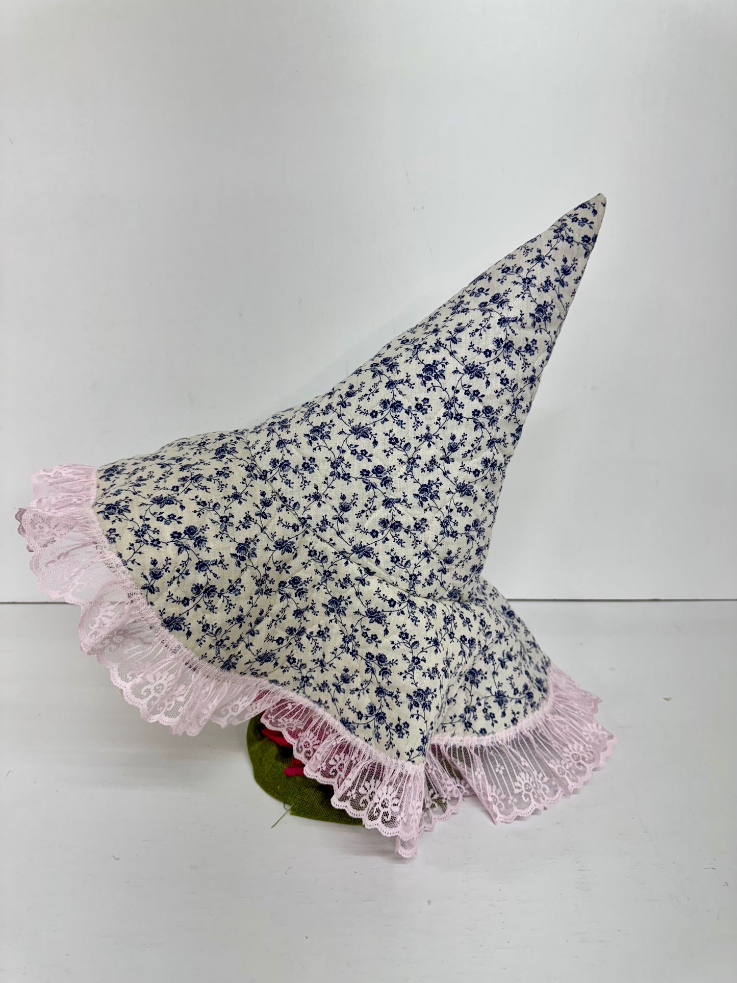 ✨ Handmade Floppy-Brim Witch Hat