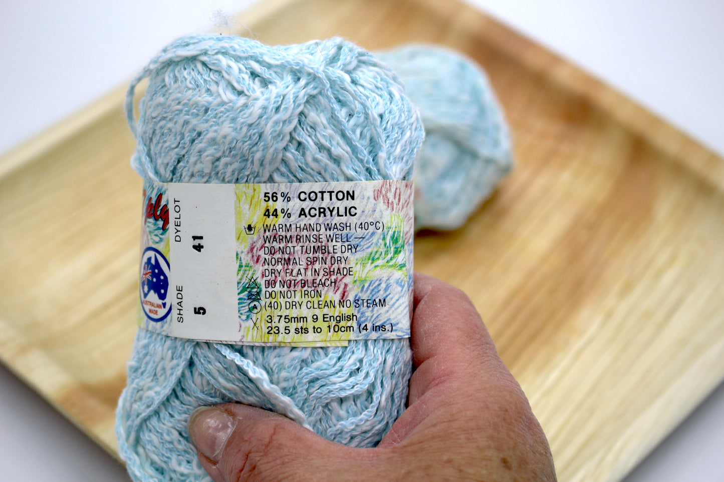 Blue Yarn Bundle