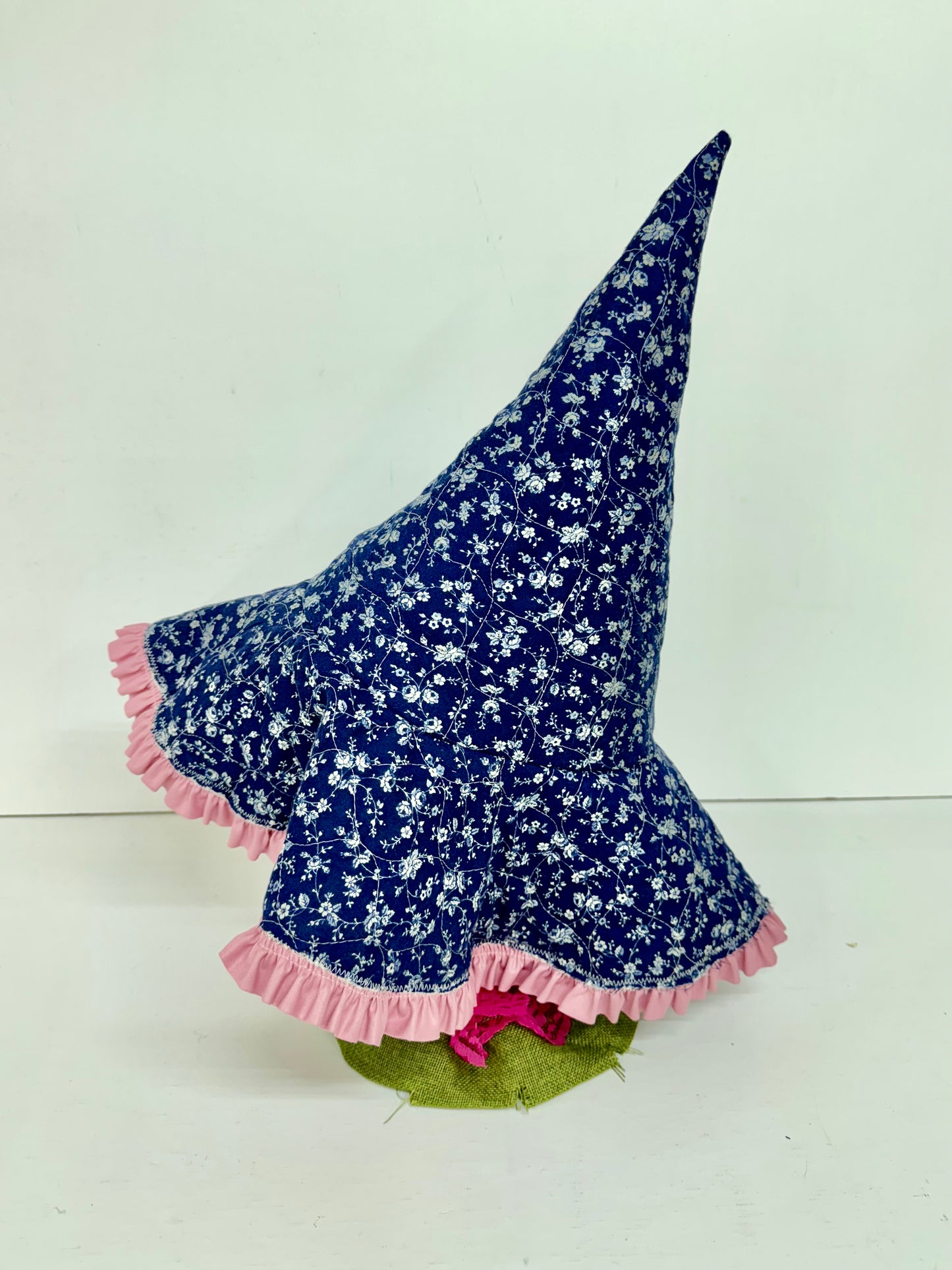 ✨ Handmade Floppy-Brim Witch Hat