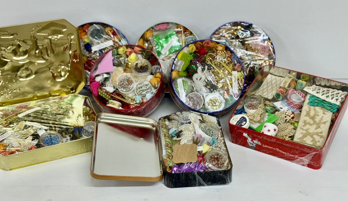 ♻️ Limited-Edition Upcycled Craft Tins – Only 9 Available!