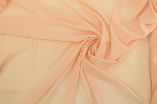 Peachy Blush Poly Blend Fabric 44" x 14 yds