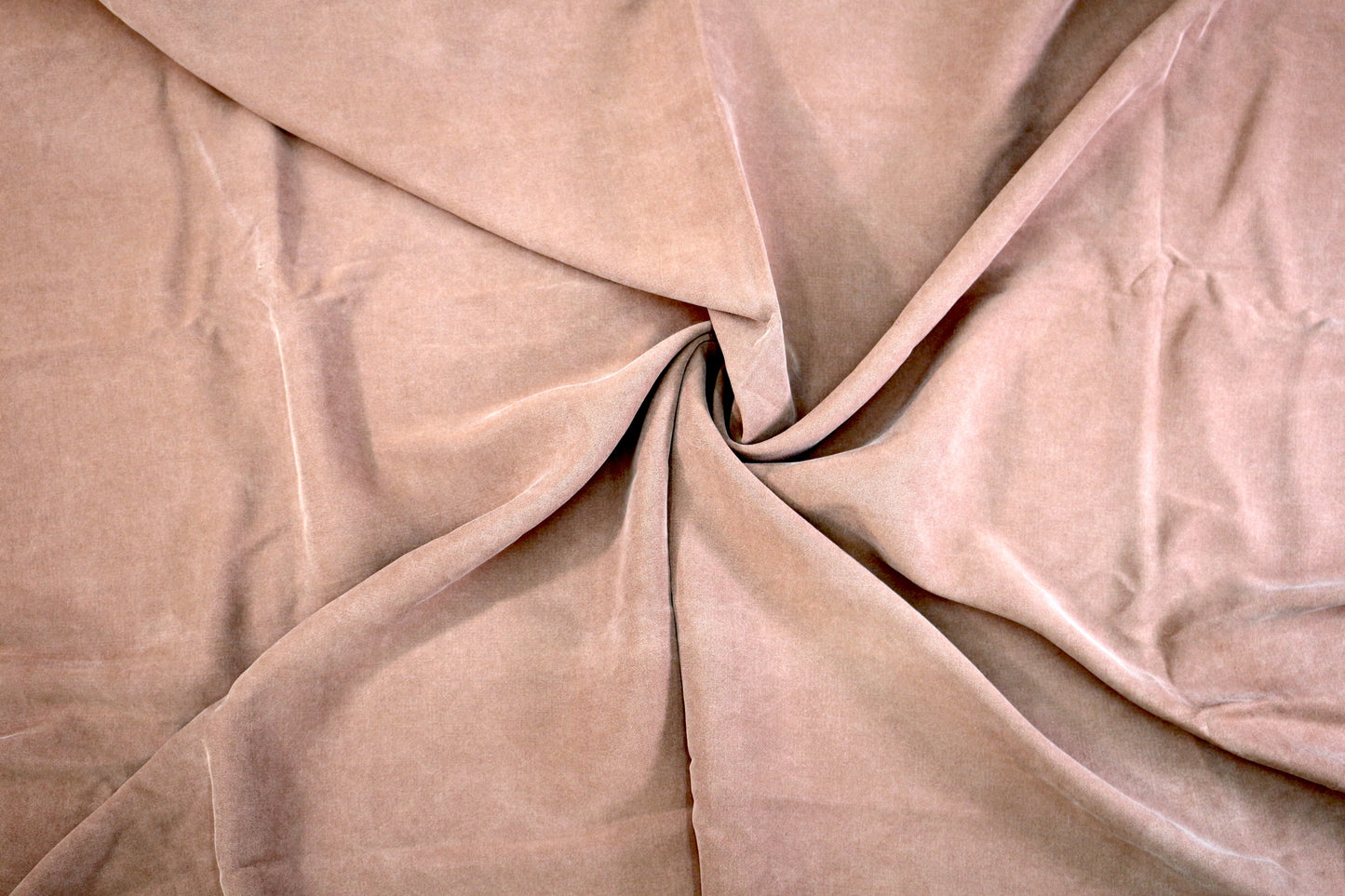 Melted Chocolate Rayon Blend Fabric 46" x 2 yds