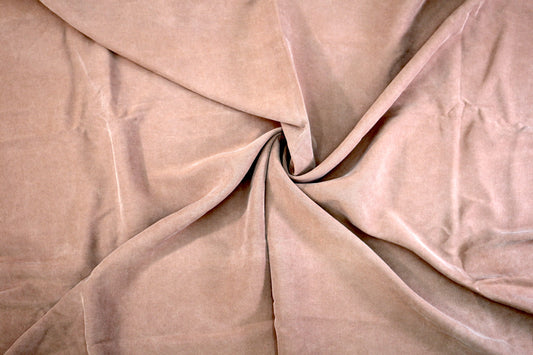 Melted Chocolate Rayon Blend Fabric 46" x 2 yds