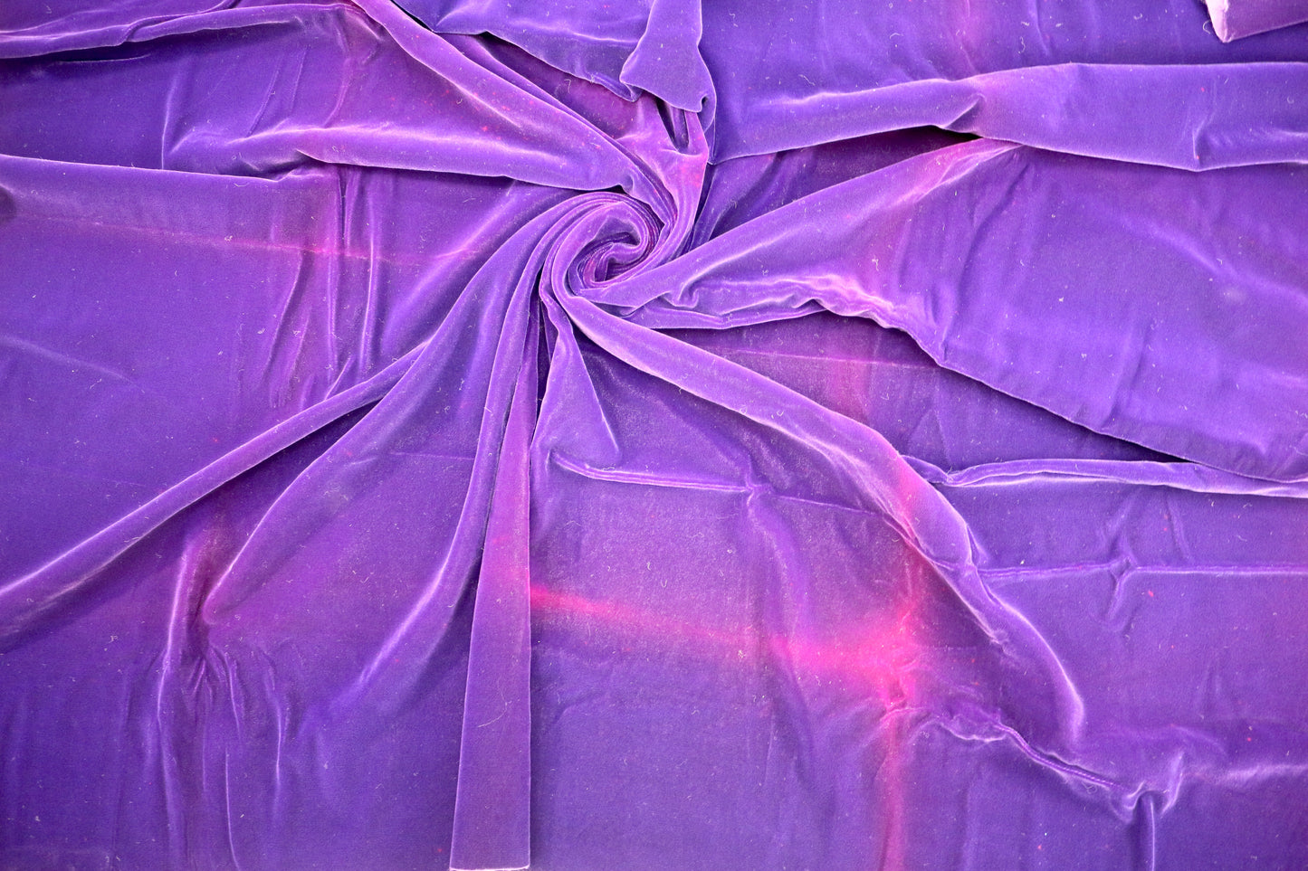 Double Velvet Superfine Purple Fabric wit Sunstain 45" x 1 yd
