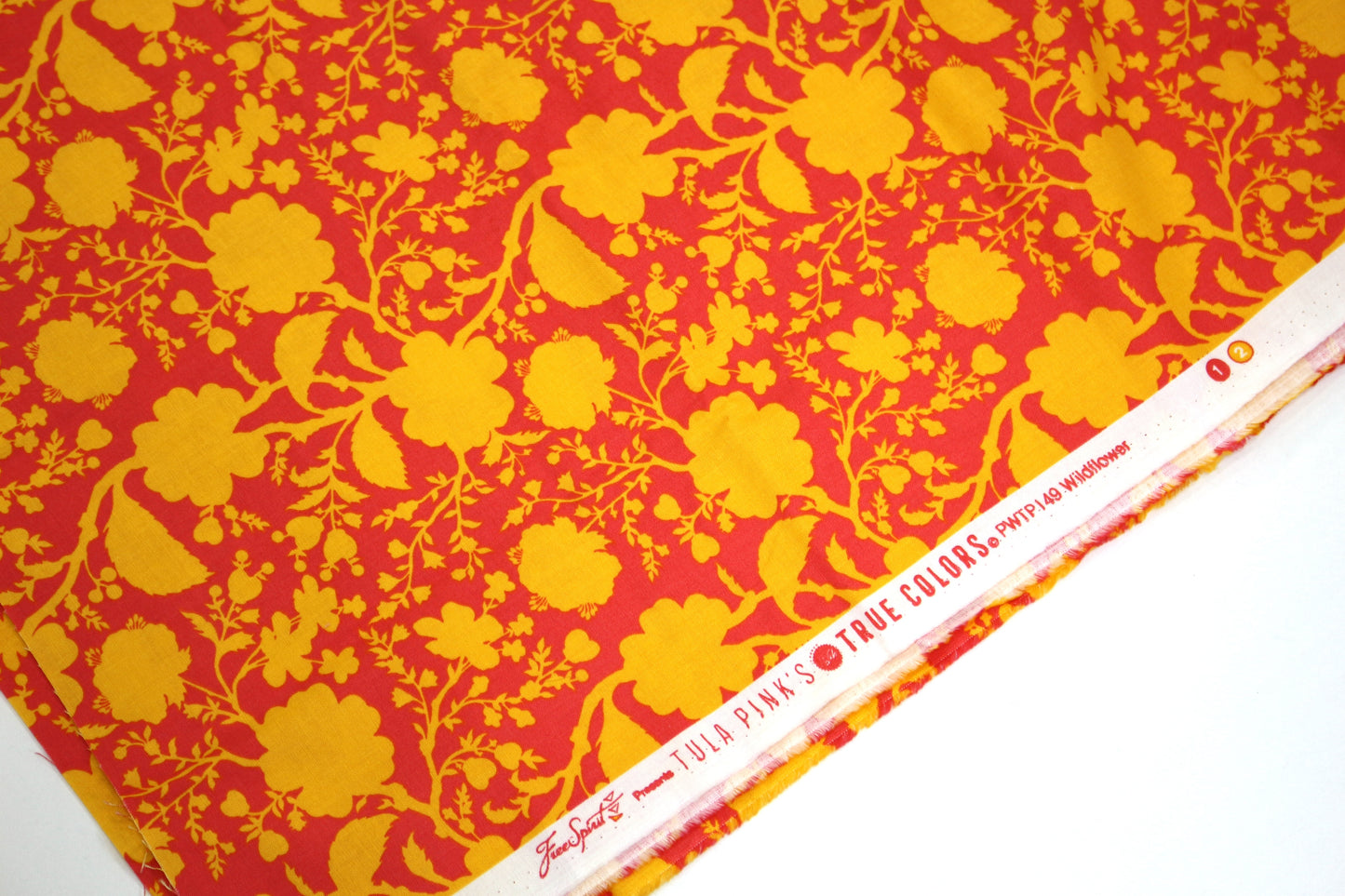 Tula Pinks Wildflower Cotton Fabric 44" x 1 yd