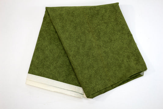 Green Moss Cotton Fabric 43" x 1 yd (Sunstain)