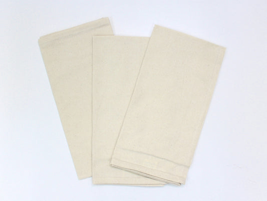 Flour Sack 100% Cotton Kitchen Towels Set of 3