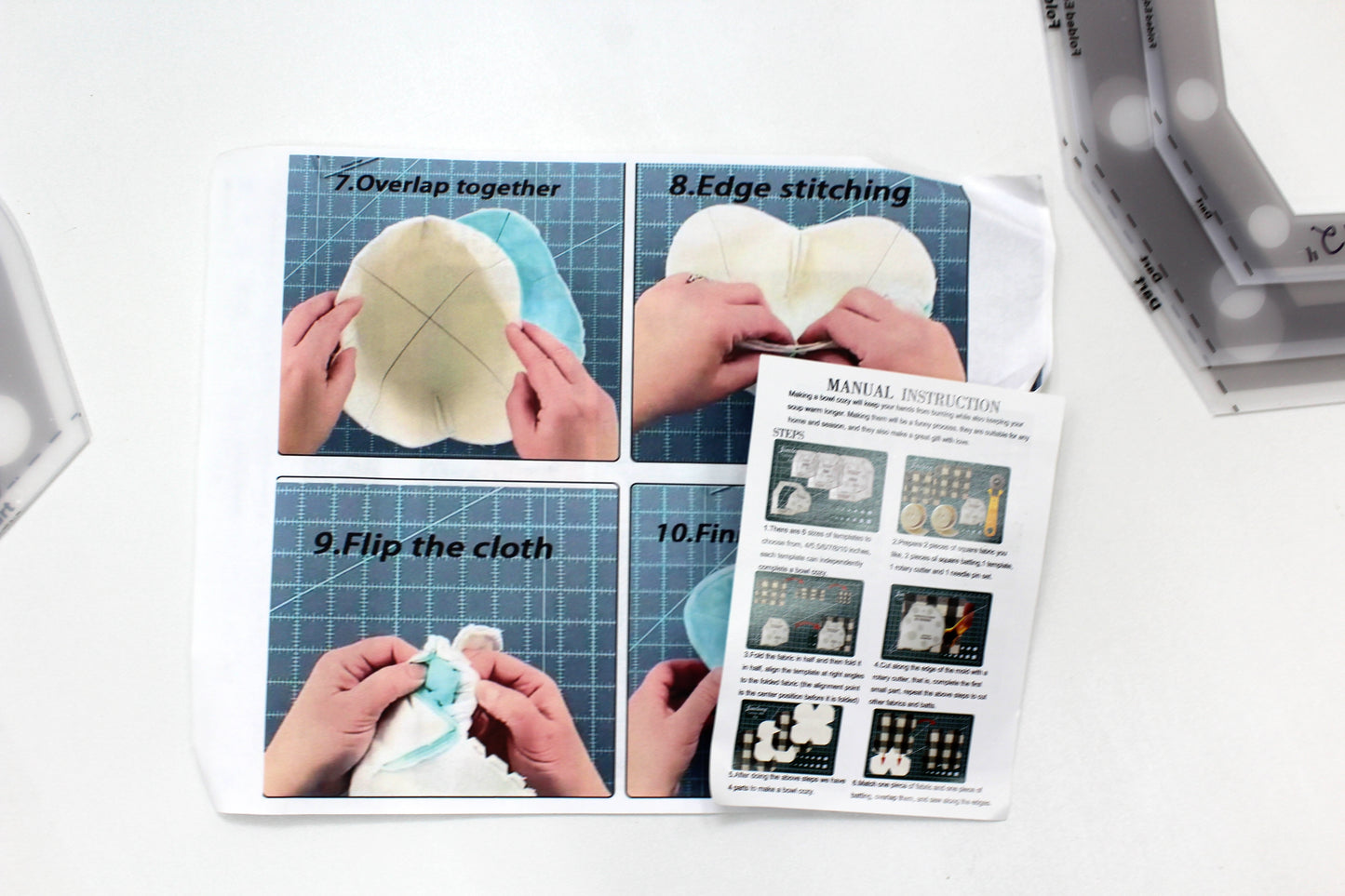 Microwave Cozy Template and Pattern