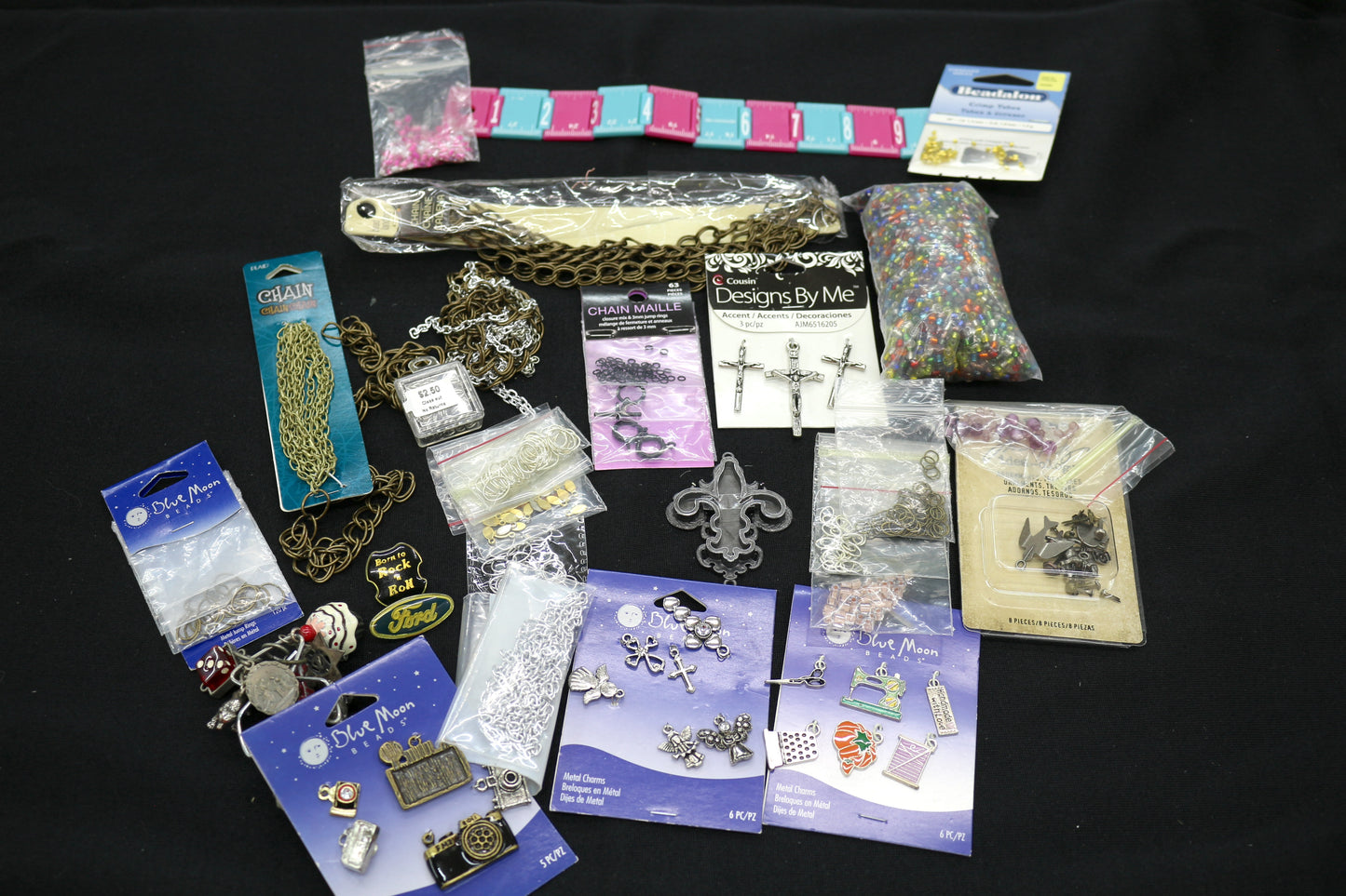 Jewelry Findings Mixed Bag of Supplies