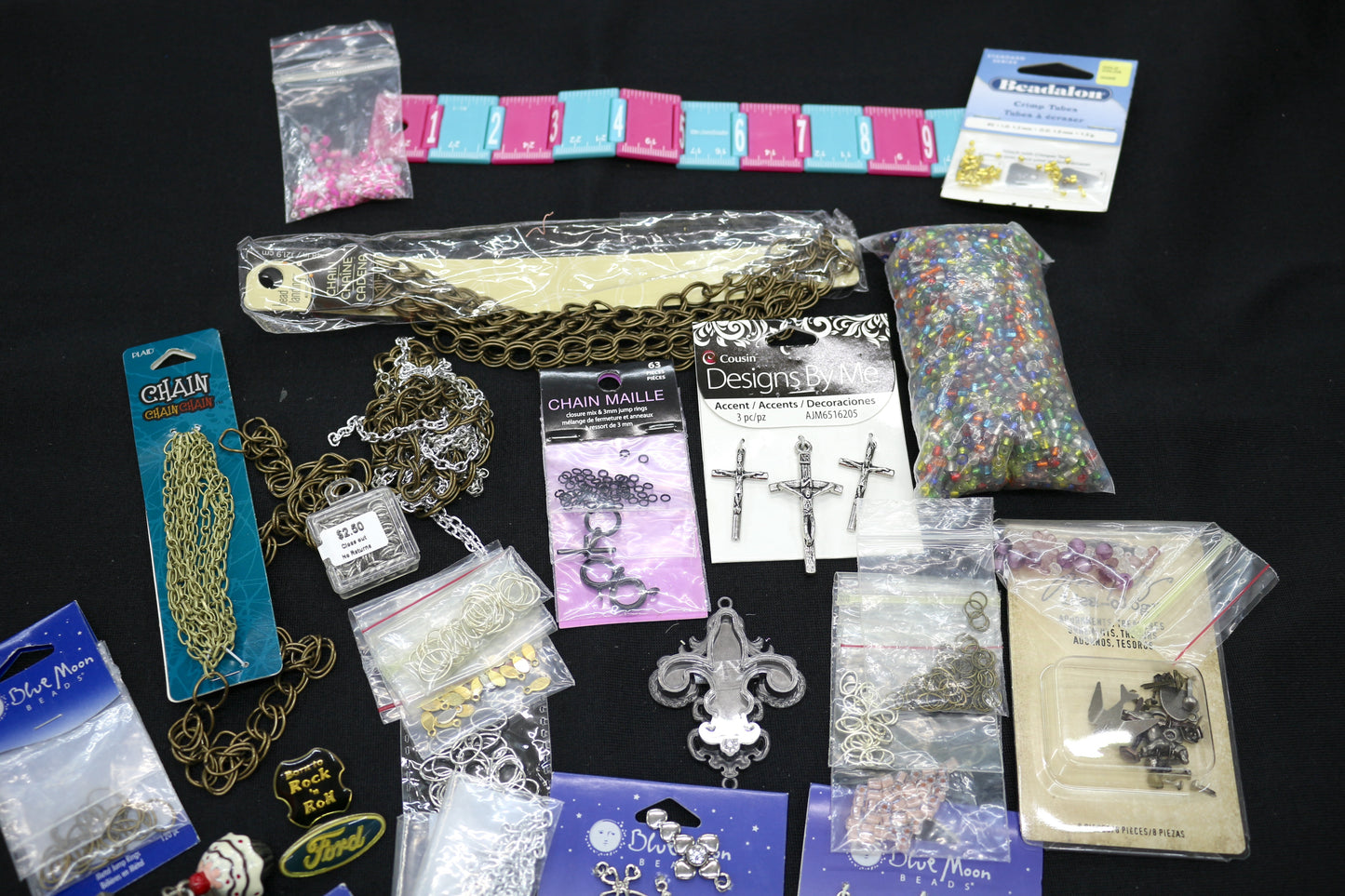 Jewelry Findings Mixed Bag of Supplies