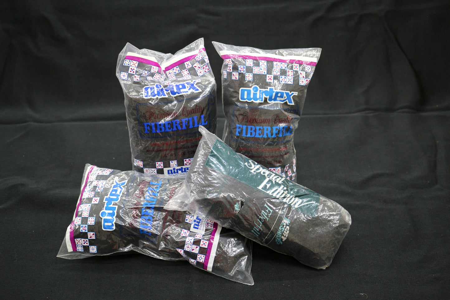 Black Fiberfill Bundle