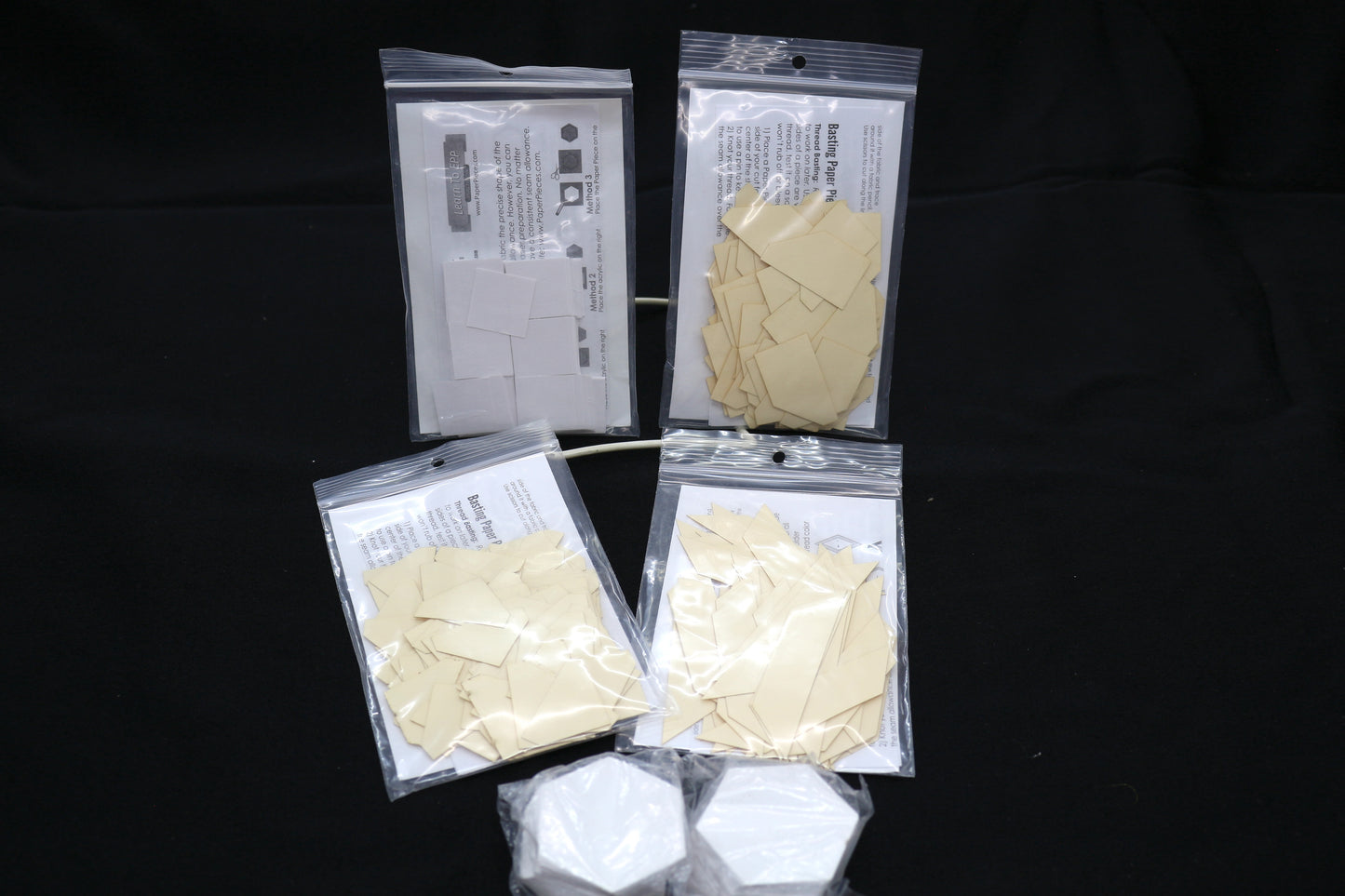 Paper Pieces Square and Honeycomb Variety Packs Bundle