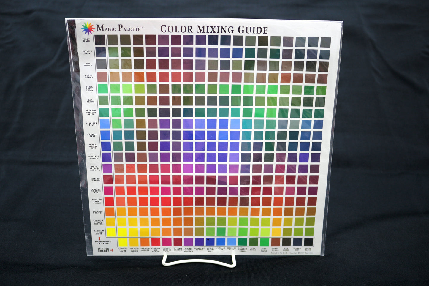 Color Mix Guide Poster