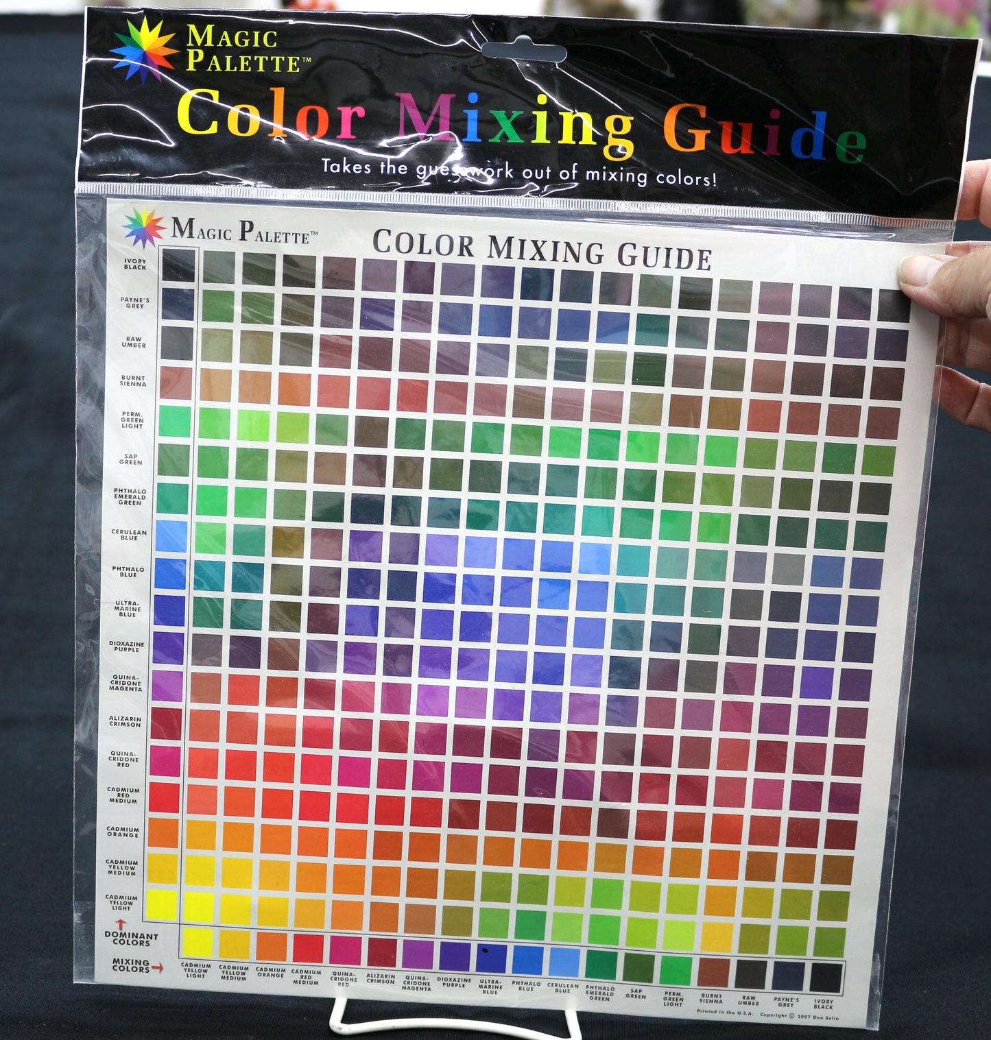 Color Mix Guide Poster