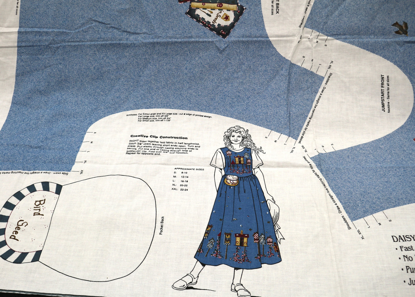 Daisy Kingdom Jumper Bodice Panel
