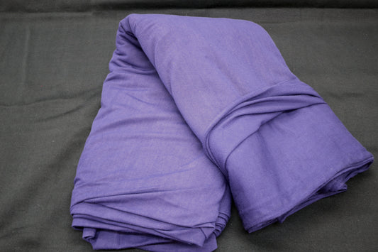 4 Way Stretch Blue/ Purple Jersey Knit Fabric 60" x 5.75 yds