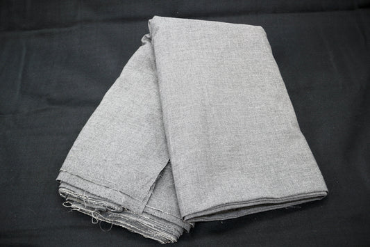 Heather Gray Cotton Blend Fabric 64" x 5+ Yards