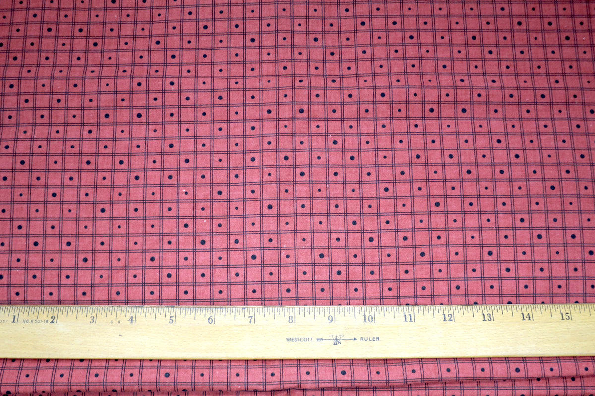 Terra Cotta Bricks Cotton Fabric 44" x 3 yds