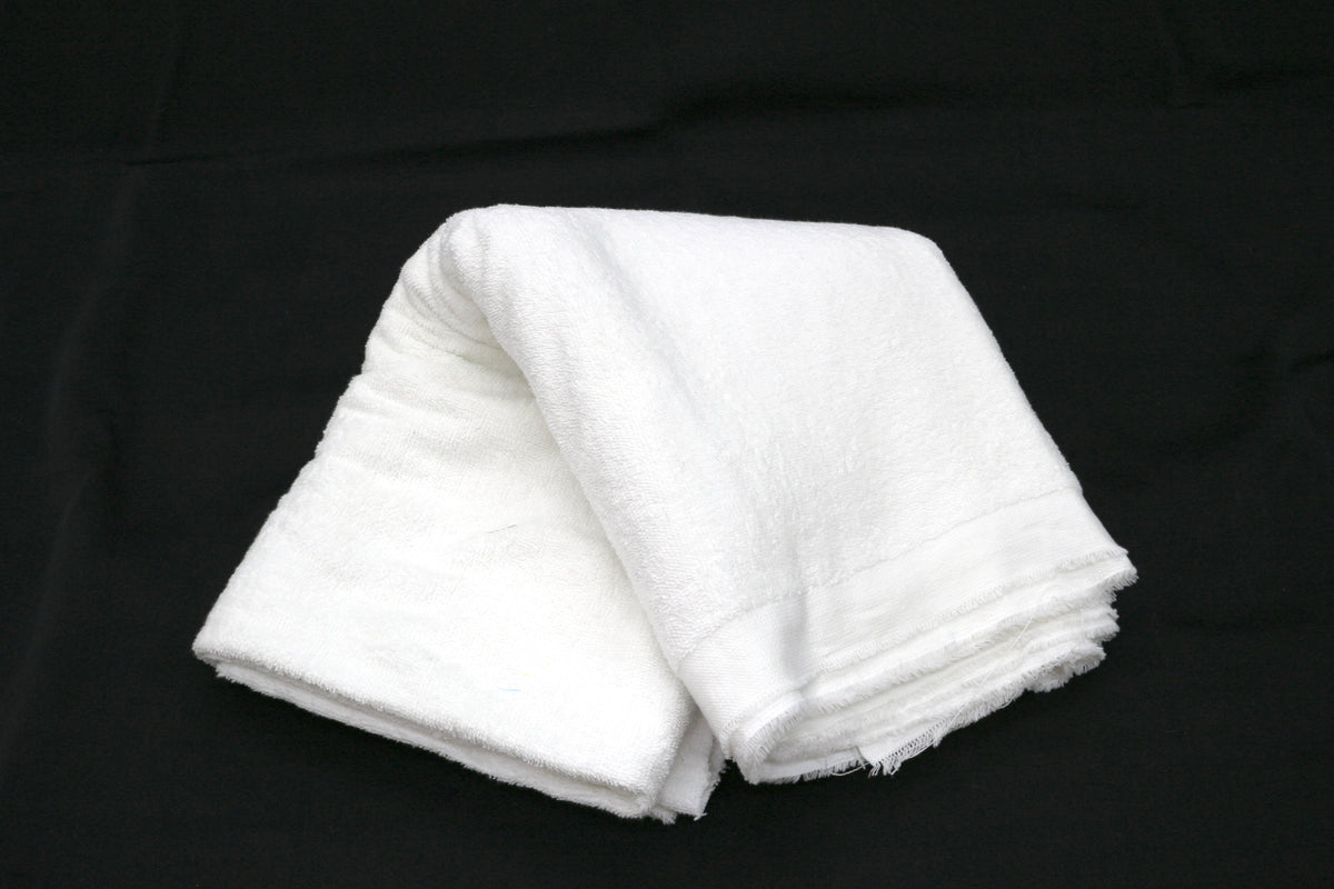 White Terry Cloth Fabric 47" x 1.75 yds