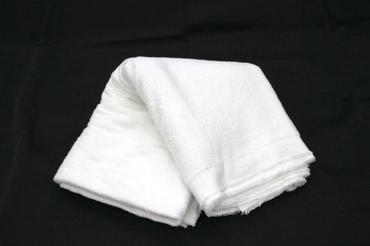 White Terry Cloth Fabric 47" x 1.75 yds