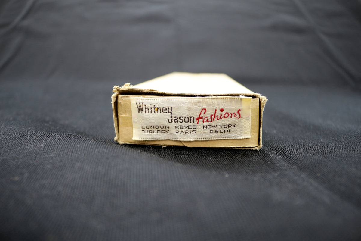 Vintage Whitney Jason Fashion Labels in Box