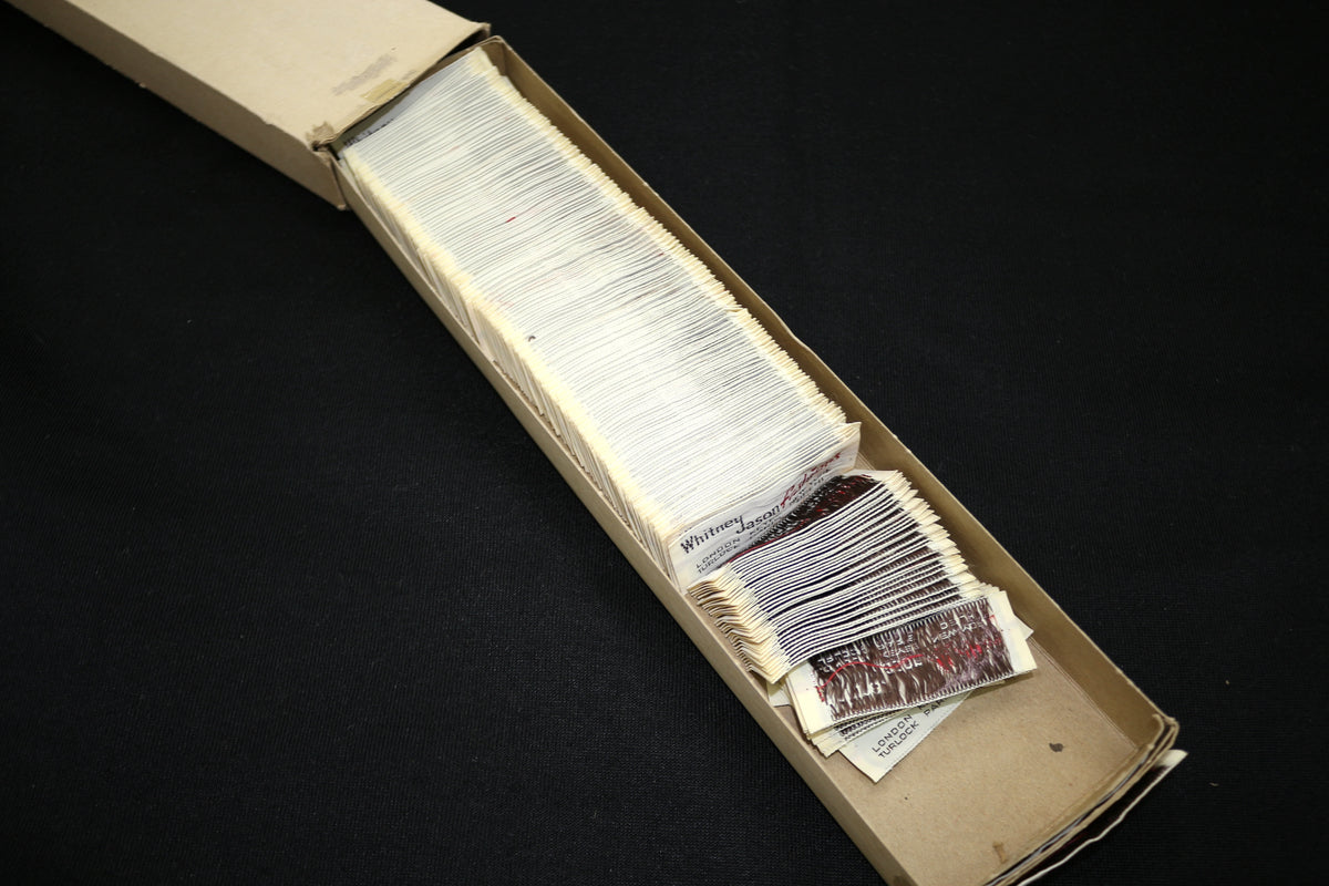 Vintage Whitney Jason Fashion Labels in Box