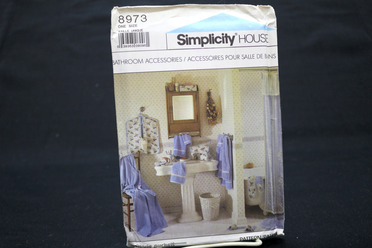 Simplicity 8973 House Bathroom Accessories