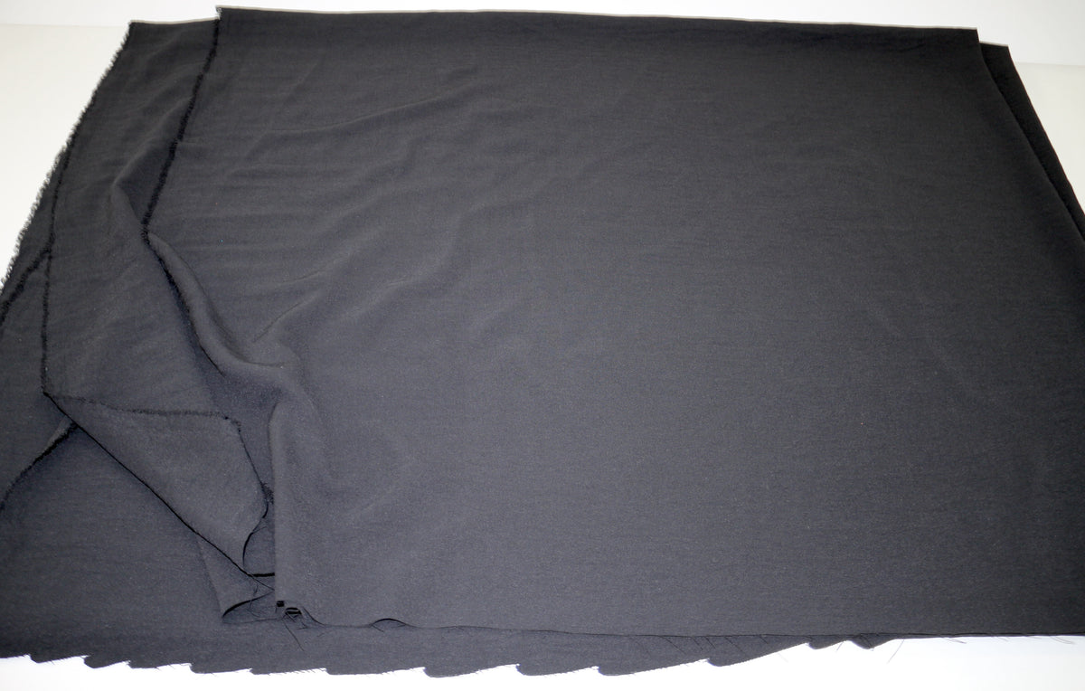 Black 4 Way Stretch Blend Fabric 60" x 2.75 yds