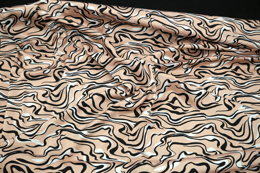 Peachy Water Way 2 Way Stretch Bland Fabric 54" x 2 yds