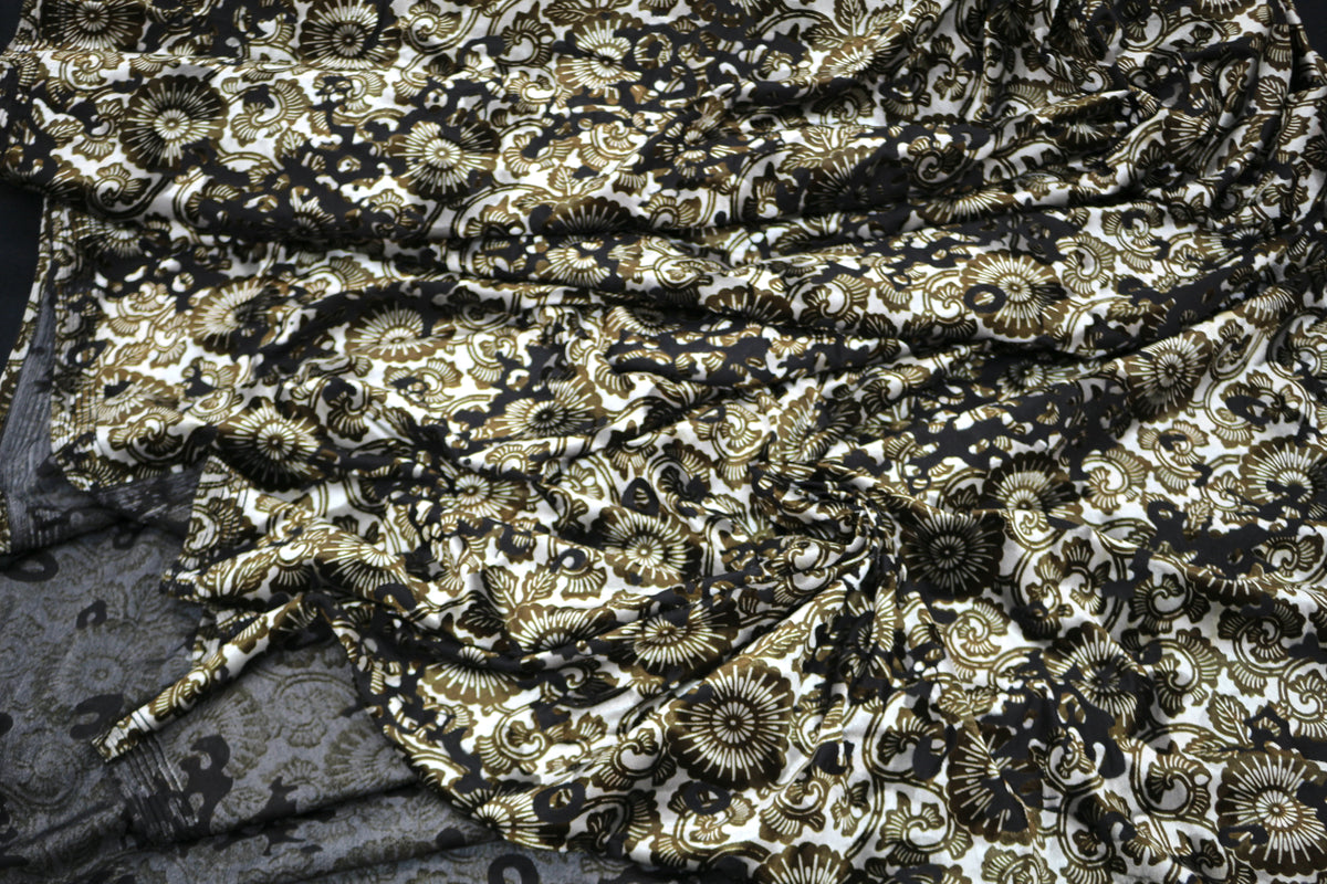 Dark Hippy Vibes Blend Fabric 58" x 1.75 yds