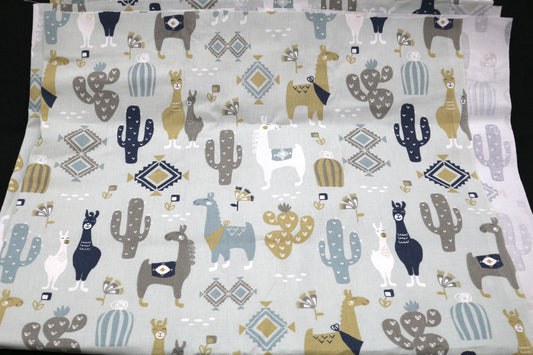 Llama Canvas Fabric 45" x 2 yds