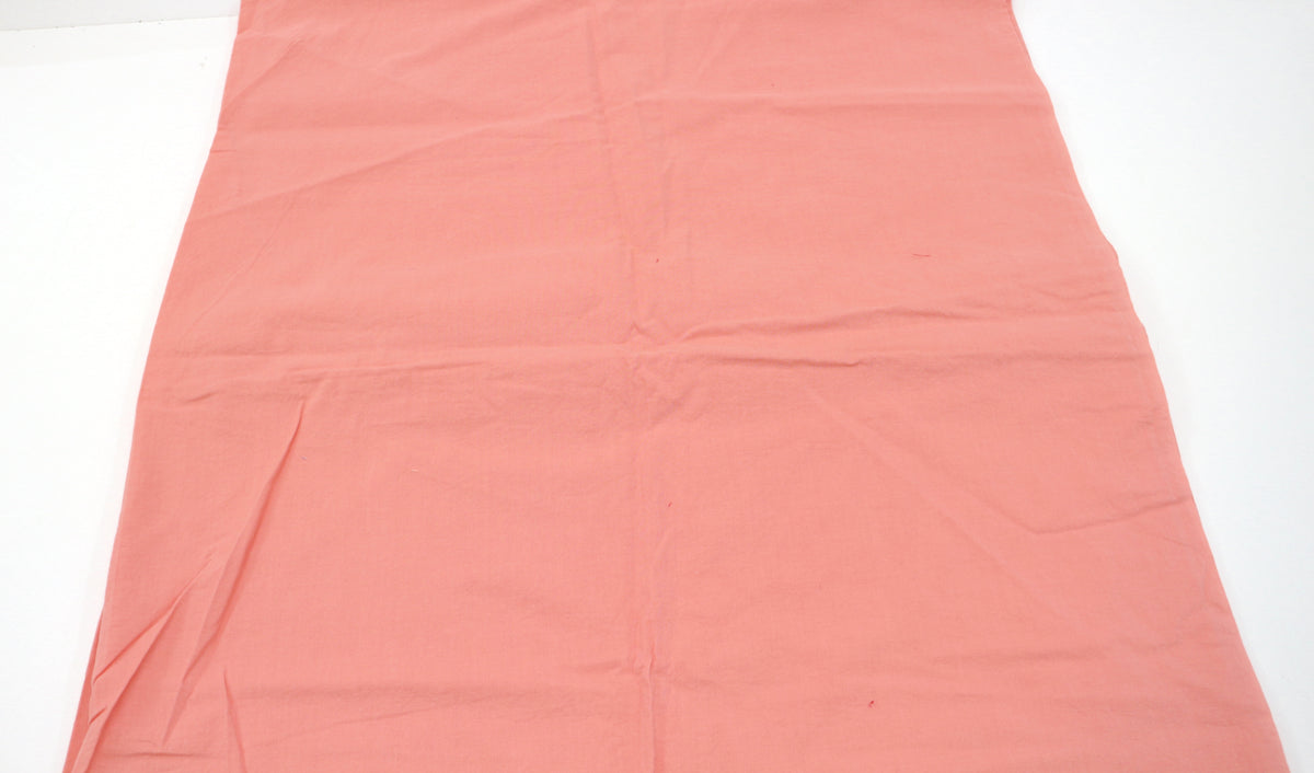 Coral Cotton Fabric 44" x 1.5 yds